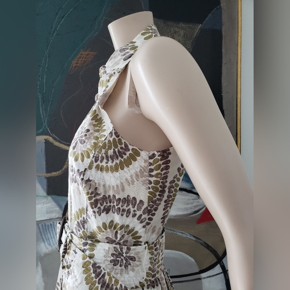 ☀️ Linen-blend Halter Shirtdress - Picture 7 of 14